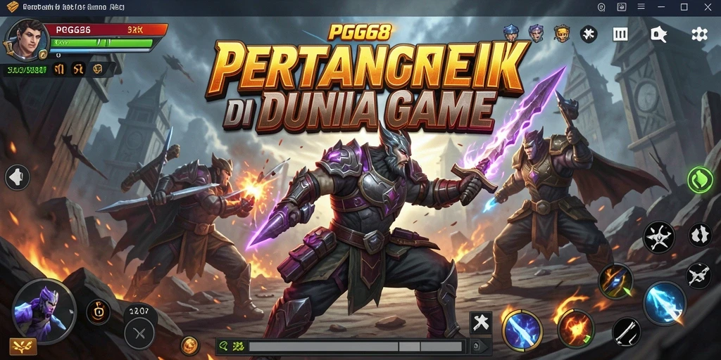 Tampilan gameplay PGG68 yang penuh aksi dan seru.