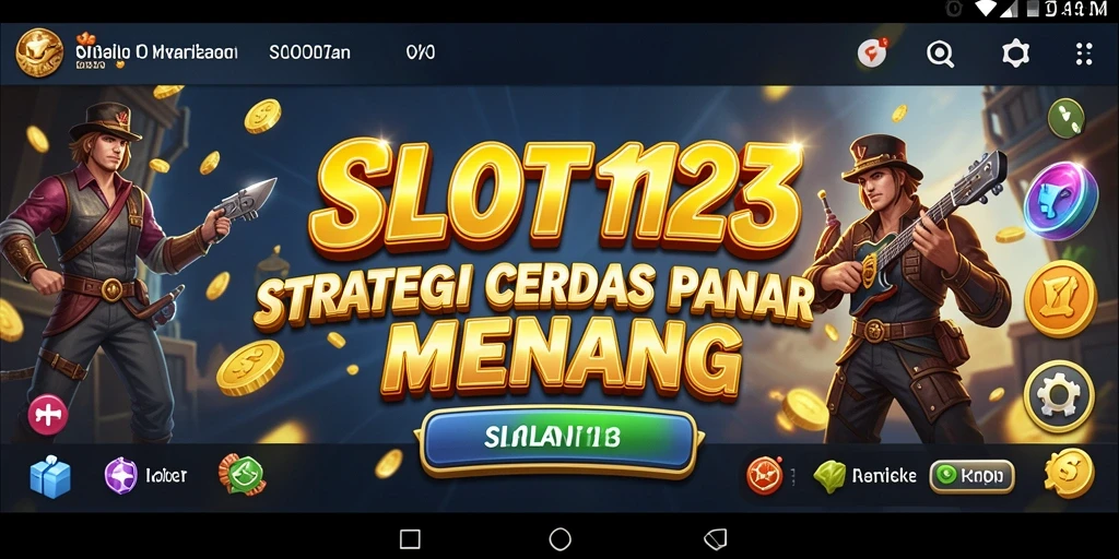Tampilan gameplay SLOT123 yang menarik dengan strategi mendalam.